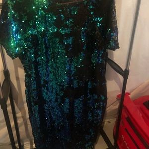 Holiday Sequin Dress